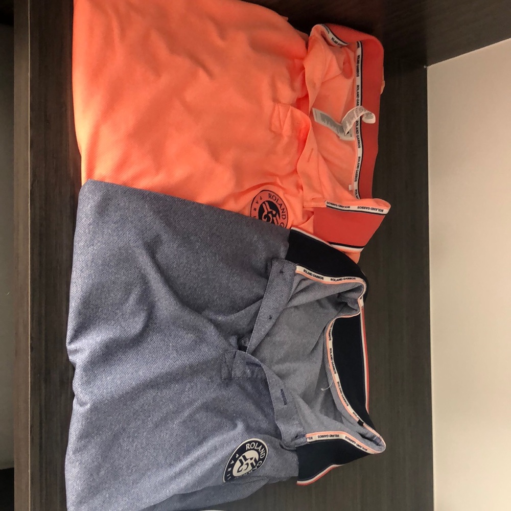 Roland Garros tennis polos